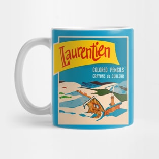 Laurentien Coloured Pencils - Canadian Mug